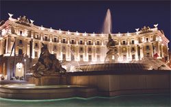Europe fountain